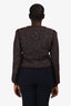 Pre-Loved Chanel™ 2002 Burgundy Wool Tweed Jacket Size 40