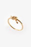 Tiffany & Co. 18K Yellow Gold Diamond 'Knot' Ring Size 7
