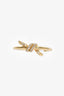 Tiffany & Co. 18K Yellow Gold Diamond 'Knot' Ring Size 7