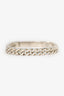 Hermès Sterling Silver Kelly Gourmette Bracelet Size XS