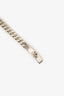Hermès Sterling Silver Kelly Gourmette Bracelet Size XS