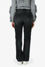 Balenciaga Unisex Black Denim Wide Leg Jeans Size XS