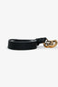Gucci Black Leather Thin GG Belt Size 85/34