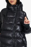 Moncler Black Puffer Jacket With Hood Size 0
