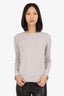 Majestic Grey Cashmere Top Size 2