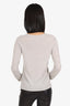 Majestic Grey Cashmere Top Size 2