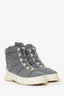 Pre-Loved Chanel Grey Ice Walking Boots Estimated Size 7