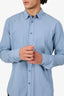 Maison Margiela Blue Cotton Button Down Shirt Size 50 Mens