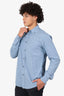 Maison Margiela Blue Cotton Button Down Shirt Size 50 Mens