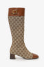 Gucci Monogram Ellis GG Boots Size 37