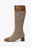 Gucci Monogram Ellis GG Boots Size 37
