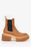 Stella McCartney Brown Emilie Chelsea Boots Size 38.5