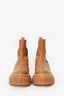 Stella McCartney Brown Emilie Chelsea Boots Size 38.5