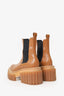 Stella McCartney Brown Emilie Chelsea Boots Size 38.5