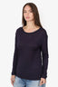 Dries Van Noten Purple Harget Top Size S