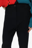 Ann Demeulemeester Black Wool Jasmin Trousers Size 40