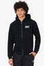 Burberry Black Love Print Zip-up Hoodie Size S Mens