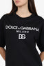Dolce & Gabbana Black/White 'Milano' T-Shirt Size S