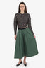Armani Exchange Green Full Skirt Size 2
