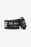 Off-White Black/White Logo Belt