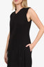 Vince Black V Neck Dress Size 8