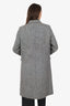 Neil Barrett Wool/Alpaca 'Masculine Fit' Single Breasted Coat Size 42