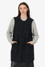 Isabel Marant Grey Wool Sleeveless Jacket Size 34