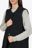 Isabel Marant Grey Wool Sleeveless Jacket Size 34