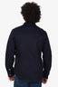 Raf Simons Navy Denim Logo Patch Shirt Size L Mens