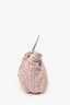 Pre-Loved Chanel™  2005-06 Pink Tweed CC Boucle Knitting Bag