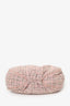 Pre-Loved Chanel™  2005-06 Pink Tweed CC Boucle Knitting Bag