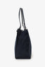 Fendi Blue Denim Baguette Buckle Square Tote Square