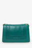 Bvlgari Green Leather Medium Serpenti Forever Shoulder Bag