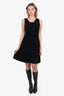 Bottega Veneta Black Wool Sleeveless Dress Size 40