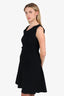 Bottega Veneta Black Wool Sleeveless Dress Size 40