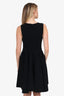 Bottega Veneta Black Wool Sleeveless Dress Size 40