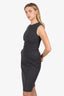 Bottega Veneta Black Wool Sleeveless Dress Size 40