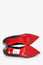 Christian Louboutin Black Leather Pointed Heels Size 41