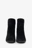 Roger Vivier Black Suede Heeled Ankle Boots Size 38.5