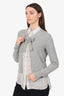 Robert Rodriguez Grey Cashmere Cardigan Size S