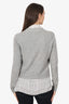 Robert Rodriguez Grey Cashmere Cardigan Size S
