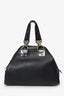 Vivienne Westwood Black Leater/Velvet Orb Bowling Bag
