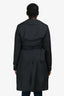 Burberry Black Nylon Trench Size 10