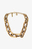 Oscar de la Renta Gold Tone Chunky Chain Necklace