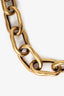 Oscar de la Renta Gold Tone Chunky Chain Necklace