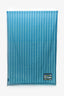 Louis Vuitton Blue Cotton Damier Stripes Scarf