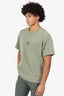 Helmut Lang Green Knit Jersey T-Shirt Size XL Mens