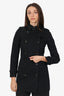Burberry Black 'The Kensington' Trench Coat Size 4