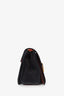 Givenchy Red/Brown Leather/Suede 'GV3' Bag With Strap