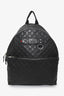 Gucci Black Leather Guccissima GG Signature Backpack